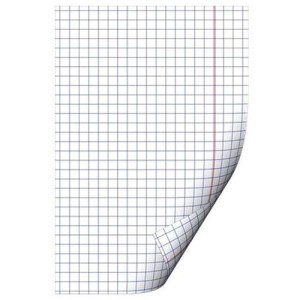 FOLHA DE PAPEL ALMAÇO QUADRICULADO 0.5X0.5CM