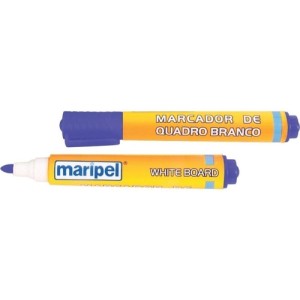 MARCADOR QUADRO BRANCO AZUL MARIPEL
