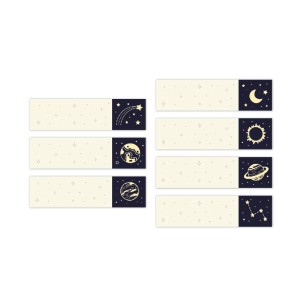 MARCA PÁGINA HOLIC COSMOS C/7 TRIS