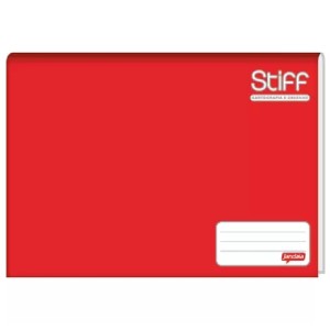 CADERNO BROCHURA CARTOGRAFIA VERMELHO 96FLS JANDAIA