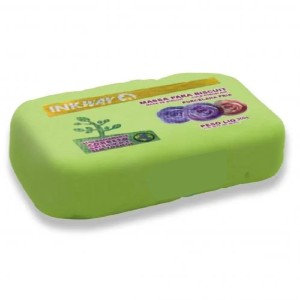 MASSA PARA BISCUIT 85G VERDE FOLHA INKWAY