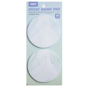 BLOCO NOTA ADESIVO 60FLS FORMATOS SORTIDO