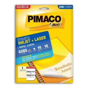 ETIQUETA 6085 10FLS 1ETIQUETA  PIMACO