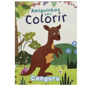 AMIGUINHOS PARA COLORIR CANGURU TODOLIVRO