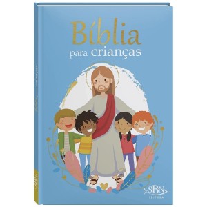 BÍBLIA PARA CRIANÇAS AZUL TODOLIVRO