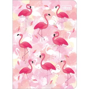 CADERNETA GRAMPEADA FLEXÍVEL ALOHA 32 FOLHAS TILIBRA