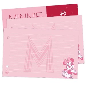 REFIL PARA FICHÁRIO MINI MINNIE 80FLS DAC