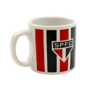 CANECA PORCELANA 120ML SÃO PAULO MILENO