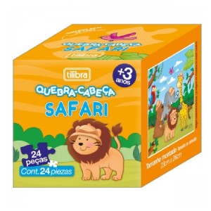 QUEBRA-CABEÇA 24 PEÇAS ILUSTRAÇÕES TILIBRA