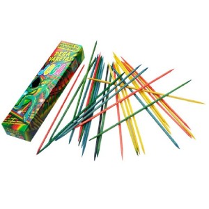 JOGO PEGA VARETAS COM 21 VARETAS