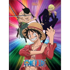 CADERNO BROCHURA CD UNIV ONE PIECE 80 FLS TILIBRA