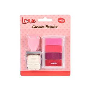 CARIMBO ROTATIVO LOVE MOLIN