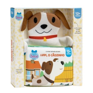LIVRINHO FANTOCHE DE BANHO LUPI, O CÃOZINHO TODOLIVRO