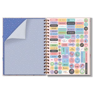 CADERNO COLEGIAL 1 MATÉRIA PRIMAVERA FINA IDEIA