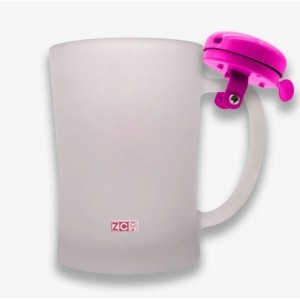 CANECA C/ CAMPAINHA PODEROSA SIM SEM CERVEJA NUNCA