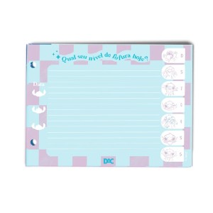 REFIL FICHÁRIO MINI STITCH 80FLS DAC