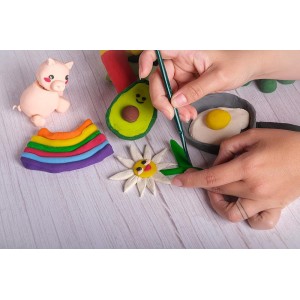 MASSINHA LONGA VIDA PLASTILINA 12 CORES 180G UTI GUTI