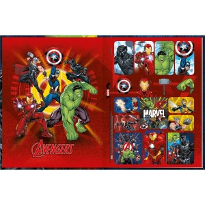 CADERNO BROCHURA CD UNIV AVENGERS 80 FLS TILIBRA