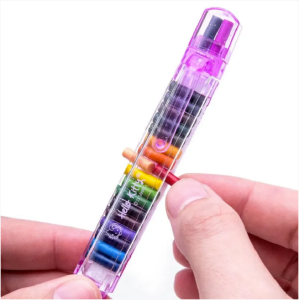 GIZ DE CERA CANETA TROCA PONTA 20 CORES HELLO KITTY LEO&LEO