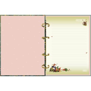 CADERNO ARGOLADO CARTONADO COLEGIAL LOVELAND 160F TILIBRA