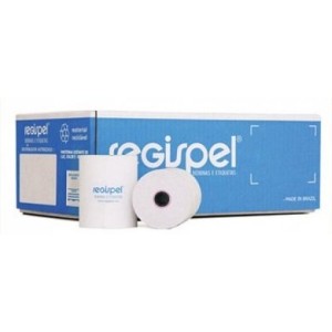 BOBINA 89X30 1 VIA OFF SET BRANCA CX 30UNIDS REGISPEL