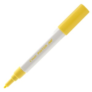 CANETA MARCADOR PILOT PINTOR FINA 1.0MM CLASSICA AMARELO
