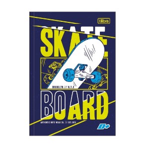 CADERNO BROCHURA CAPA DURA 1/4 D+ 96 FLS TILIBRA