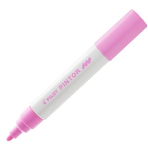 CANETA MARCADOR PILOT PINTOR MEDIA 1.4MM CRIATIVAS ROSA