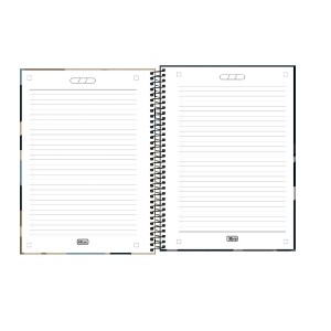 CADERNO ESPIRAL CD UNIV 1M HIDE 80 FLS TILIBRA