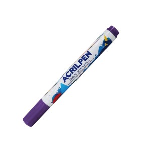 CANETA P/TECIDO ACRILPEN VIOLETA ACRILEX