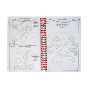 333 HISTORIAS DA BIBLIA PARA COLORIR ESPIRAL TODOLIVRO