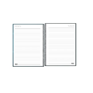 CADERNO ESPIRAL CD UNIV 10M ZIP PRETO 160 FLS TILIBRA