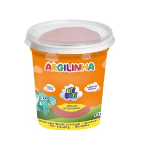 MASSA DE MODELAR ARGILINHA TERRA COTA 500G UTI GUTI
