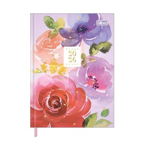 AGENDA COSTURADA DIÁRIA FEMININE M4 TILIBRA