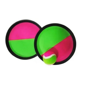 RAQUETE DE VELCRO COM BOLINHA – BRINQUEDO ESPORTE LAZER