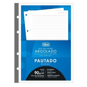 REFIL TILIFLEX P/ FICHARIO COLEG ACADÉMIE 90G 80 FLS TILIBRA