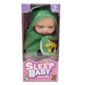 MINI BONECA SLEEP BABY ROUPINHA BRINQUEDO INFANTIL
