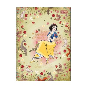 CADERNO BROCHURA CD COLEGIAL BRANCA DE NEVE 80FLS TILIBRA