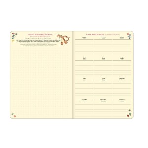 PLANNER GRAMPEADO COLEGIAL POOH 90G M7 TILIBRA