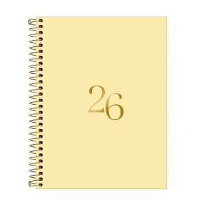 AGENDA EXECUTIVA ESPIRAL DIÁRIA VANILLA M7 TILIBRA