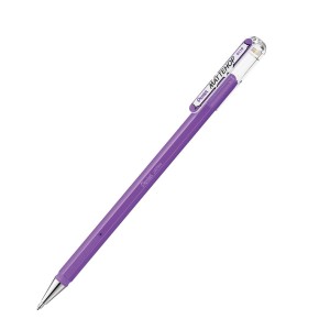 CANETA GEL HOLLER MATTEHOP VIOLETA CLARO 1.0 PENTEL