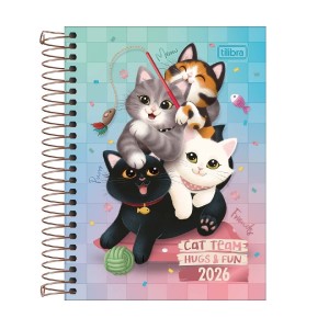 AGENDA ESPIRAL DIÁRIA PURRFECT M3 TILIBRA