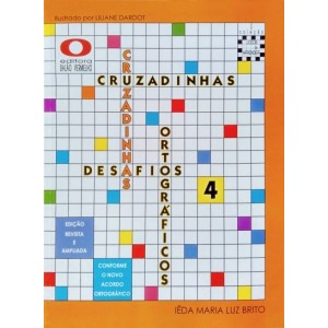 CRUZADINHAS DESAFIOS ORTOGRÁFICOS VOL 4  BALAO VERMELHO