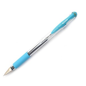 CANETA GEL SIGNO DX 0.38 AZUL CLARO MITSUBISHI UNI-BALL