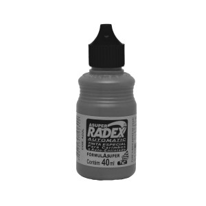 TINTA ESPECIAL P/ CARIMBOS E AUTO-ENTINTADO 40ML PRETA RADEX