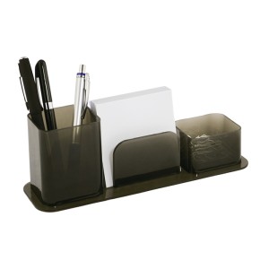 PORTA CANETAS/ CLIPS/ LEMBRETES DELLOCOLOR PRETO DELLO