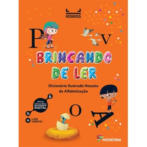 *ENCOMENDA* BRINCANDO DE LER DICIONARIO ILUSTRADO HOUAISS MODERNA