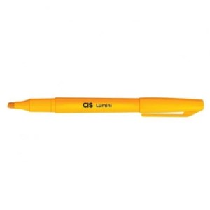 CANETA MARCA TEXTO LUMINI LARANJA CLARO  CIS