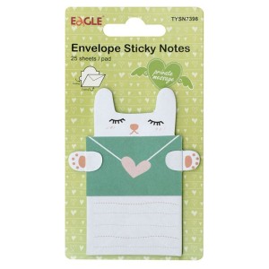 BLOCO DE ANOTAÇÕES ADESIVO GATO