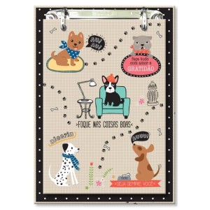 BLOCO OFFICE CACHORRO AMIGO FINA IDEIA